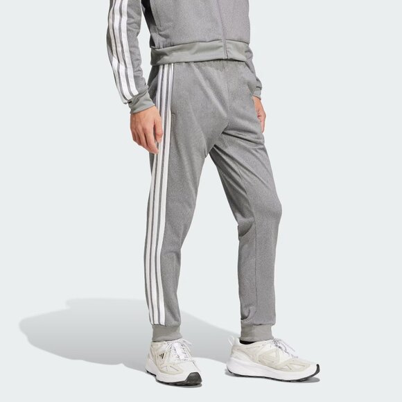 NWT Adidas Mélange Tricot Men’s Track Pants – Black Mélange, Size 2XL - Picture 5 of 7